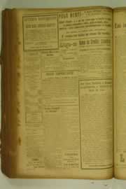 Página do jornal O Nordeste de setembro de 1927