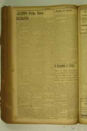Página do jornal O Nordeste de setembro de 1927