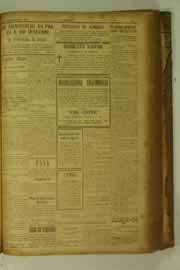 Página do jornal O Nordeste de setembro de 1927