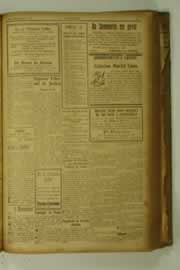 Página do jornal O Nordeste de setembro de 1927