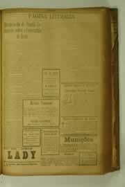Página do jornal O Nordeste de setembro de 1927