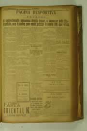 Página do jornal O Nordeste de setembro de 1927