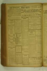 Página do jornal O Nordeste de setembro de 1927