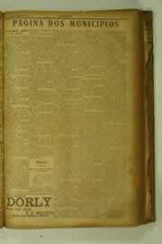 Página do jornal O Nordeste de outubro de 1927
