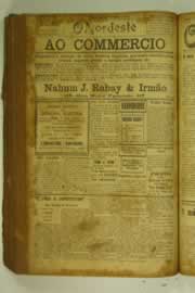 Página do jornal O Nordeste de outubro de 1927