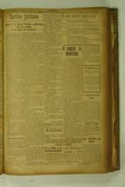 Página do jornal O Nordeste de outubro de 1927