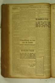 Página do jornal O Nordeste de outubro de 1927
