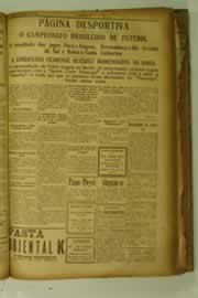 Página do jornal O Nordeste de outubro de 1927