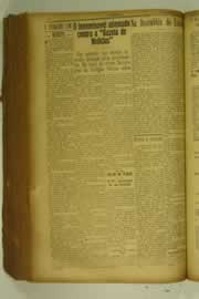 Página do jornal O Nordeste de outubro de 1927