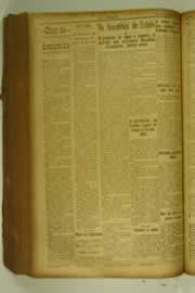 Página do jornal O Nordeste de outubro de 1927