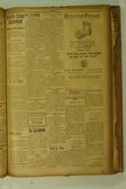 Página do jornal O Nordeste de outubro de 1927