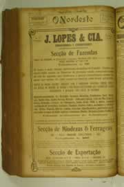 Página do jornal O Nordeste de outubro de 1927