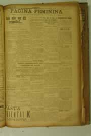 Página do jornal O Nordeste de novembro de 1927
