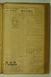 Página do jornal O Nordeste de dezembro de 1927