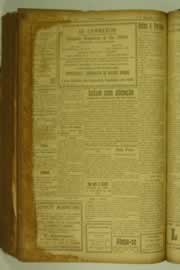 Página do jornal O Nordeste de dezembro de 1927