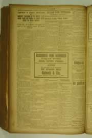 Página do jornal O Nordeste de dezembro de 1927