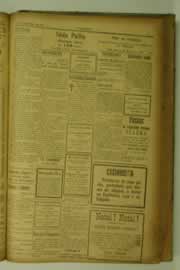 Página do jornal O Nordeste de dezembro de 1927