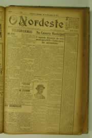 Página do jornal O Nordeste de dezembro de 1927