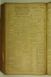 Página do jornal O Nordeste de dezembro de 1927