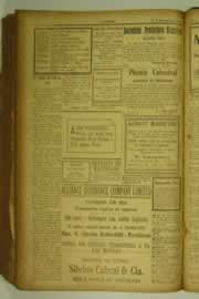 Página do jornal O Nordeste de dezembro de 1927