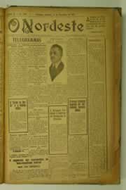 Página do jornal O Nordeste de dezembro de 1927
