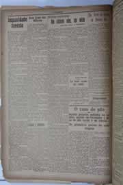 Página do jornal O Nordeste de janeiro de 1928