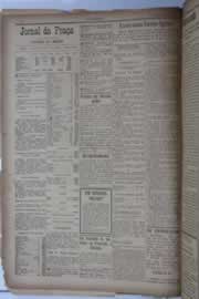 Página do jornal O Nordeste de janeiro de 1928