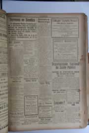 Página do jornal O Nordeste de janeiro de 1928