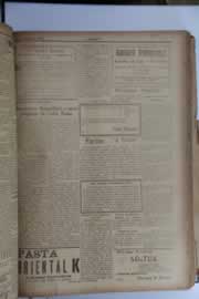 Página do jornal O Nordeste de janeiro de 1928