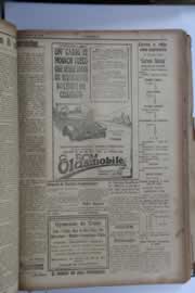 Página do jornal O Nordeste de janeiro de 1928