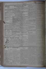 Página do jornal O Nordeste de março de 1928