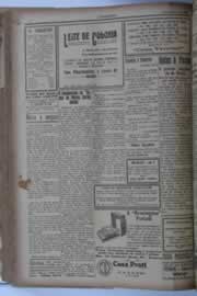 Página do jornal O Nordeste de março de 1928