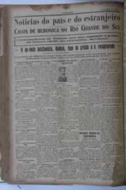 Página do jornal O Nordeste de março de 1928