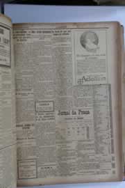 Página do jornal O Nordeste de março de 1928
