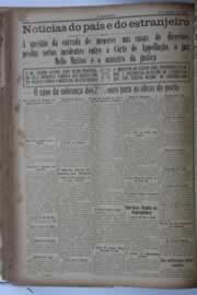 Página do jornal O Nordeste de março de 1928