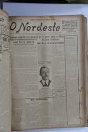 Página do jornal O Nordeste de março de 1928