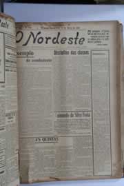 Página do jornal O Nordeste de março de 1928
