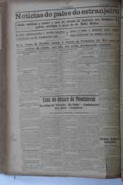 Página do jornal O Nordeste de março de 1928