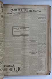 Página do jornal O Nordeste de março de 1928