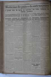 Página do jornal O Nordeste de março de 1928