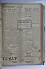 Página do jornal O Nordeste de março de 1928