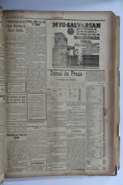 Página do jornal O Nordeste de março de 1928