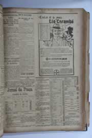 Página do jornal O Nordeste de março de 1928