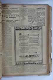 Página do jornal O Nordeste de abril de 1928