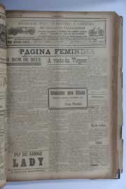 Página do jornal O Nordeste de abril de 1928