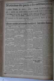 Página do jornal O Nordeste de abril de 1928