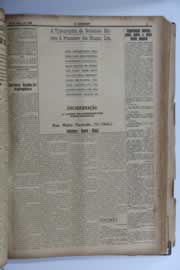 Página do jornal O Nordeste de abril de 1928