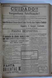 Página do jornal O Nordeste de abril de 1928