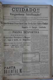 Página do jornal O Nordeste de maio de 1928