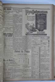 Página do jornal O Nordeste de maio de 1928